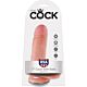 Dildo King Cock 7" with Realistic Feel and Suction Base