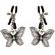 Nipple Clamps Fetish Fantasy Series - Adjustable Butterfly Design