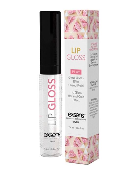 Lip Gloss Exsens Hot Kiss Cold Effect Strawberry 7ml Lip Gloss Exsens Hot Kiss Cold Effect Strawberry 7ml