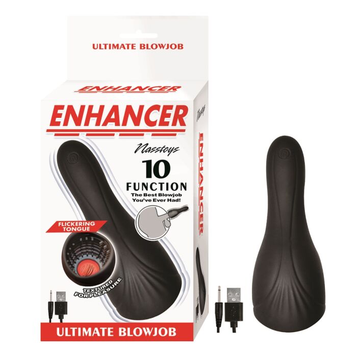Enhancer Ultimate Blow Job Masturbator with Flicking Tongue Enhancer Ultimate Blow Job Masturbator with Flicking Tongue