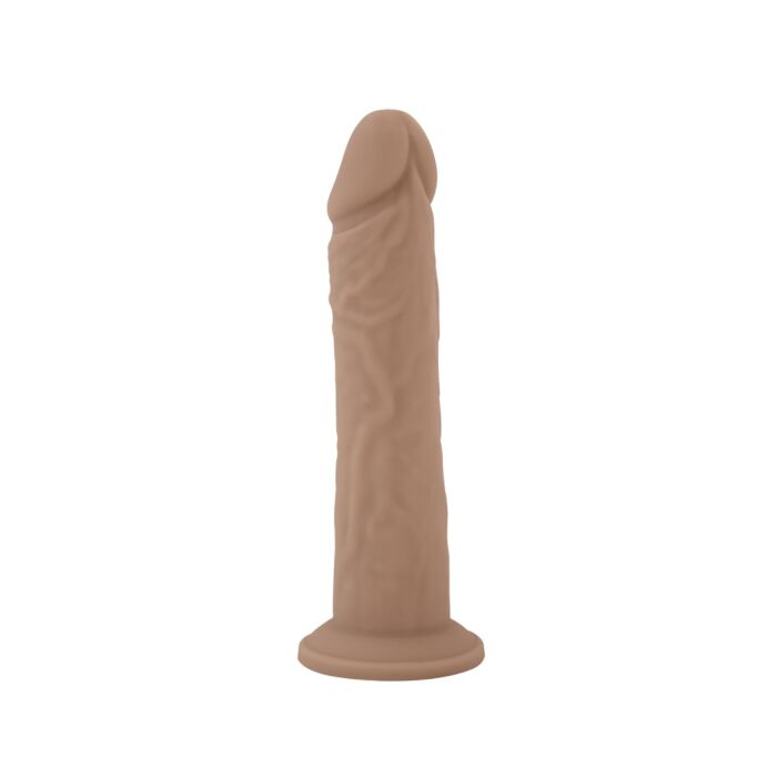 SilexD 8 inch Realistic Liquid Silicone Dildo with Suction Cup SilexD 8 inch Realistic Liquid Silicone Dildo with Suction Cup