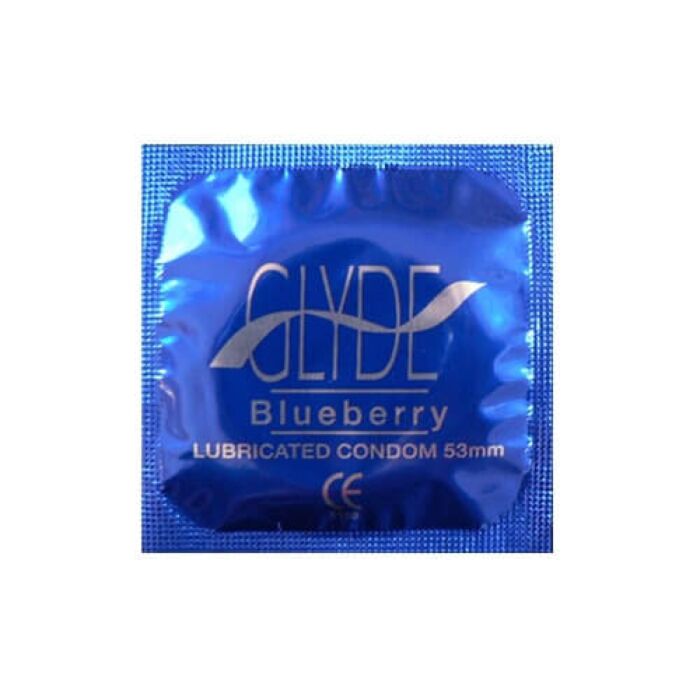 Glyde Ultra Blueberry Flavour Vegan Condoms 100 Bulk Pack Glyde Ultra Blueberry Flavour Vegan Condoms 100 Bulk Pack