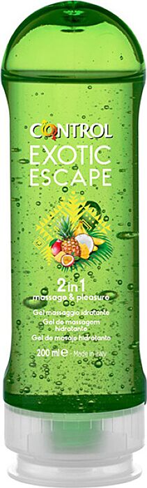 Aceite de Masaje Control 200 ml Gel 2-1 Estimulante Aceite de Masaje Control 200 ml Gel 2-1 Estimulante