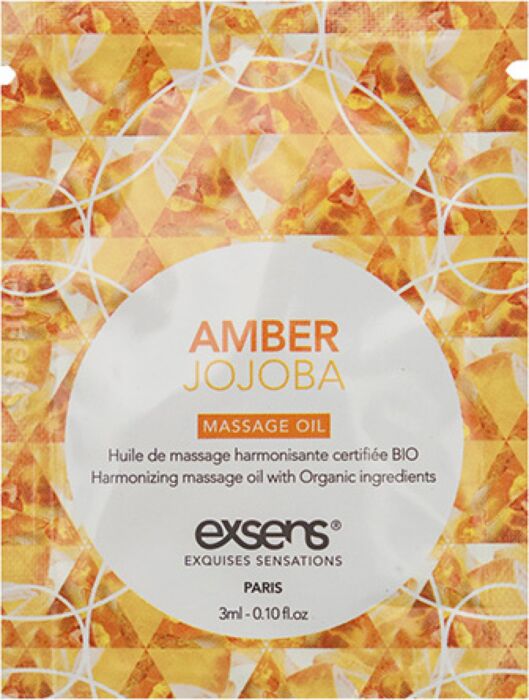 Aceite de masaje Exsens Amber Jojoba 3 ml Aceite de masaje Exsens Amber Jojoba 3 ml