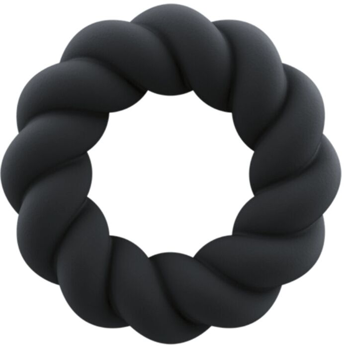 Anillo Masturbador Rocks-Off Twist Silicona Negro Anillo Masturbador Rocks-Off Twist Silicona Negro