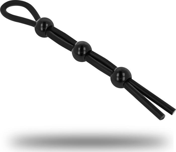 Anillo Rope para Pene y Testículos - Silicona Ohmama Anillo Rope para Pene y Testículos - Silicona Ohmama
