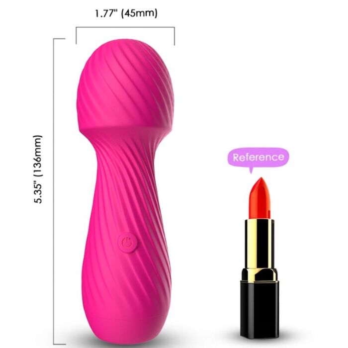 ARMONY - DAZZLE MASSAGER & VIBRATOR SMALL FUCHSIA ARMONY - DAZZLE MASSAGER & VIBRATOR SMALL FUCHSIA