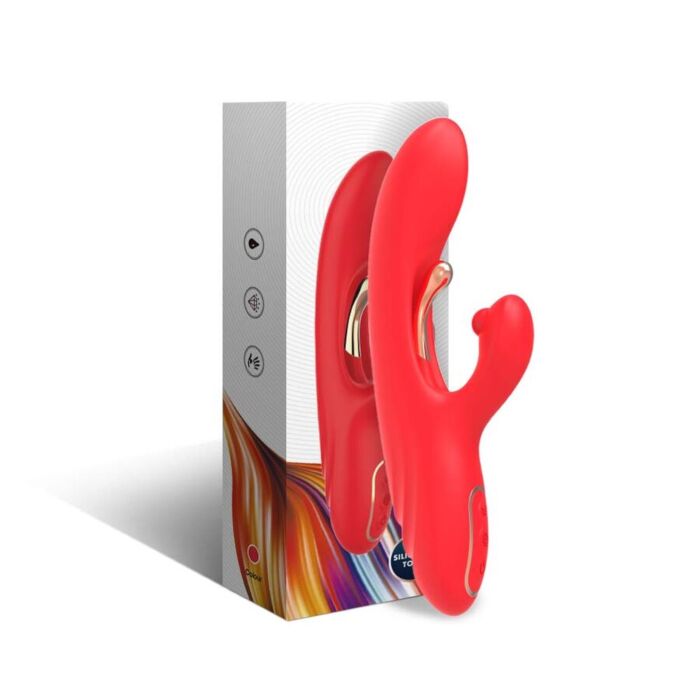 ARMONY - G-SPOT AND CLITORIS STIMULATOR VIBRATOR WITH OSCILLATING TONGUE RED ARMONY - G-SPOT AND CLITORIS STIMULATOR VIBRATOR WITH OSCILLATING TONGUE RED
