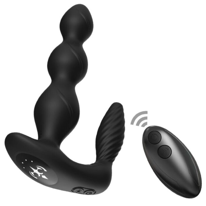 ARMONY - MANFUN VIBRATOR & STIMULATOR ANAL PLUG REMOTE CONTROL BLACK ARMONY - MANFUN VIBRATOR & STIMULATOR ANAL PLUG REMOTE CONTROL BLACK