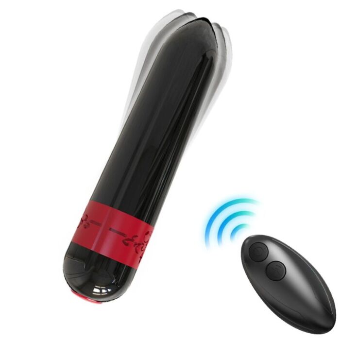 ARMONY - ROCKET VIBRATOR BULLET REMOTE CONTROL BLACK ARMONY - ROCKET VIBRATOR BULLET REMOTE CONTROL BLACK