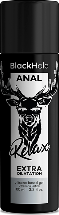 Black Hole Anal Relax - Lubricante Silicona Dilatación Anal 100 ml Black Hole Anal Relax - Lubricante Silicona Dilatación Anal 100 ml