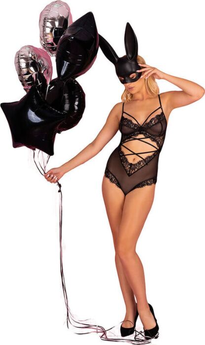 Body Negro LIVCO CORSETTI Kylssiam Elegancia Sensual