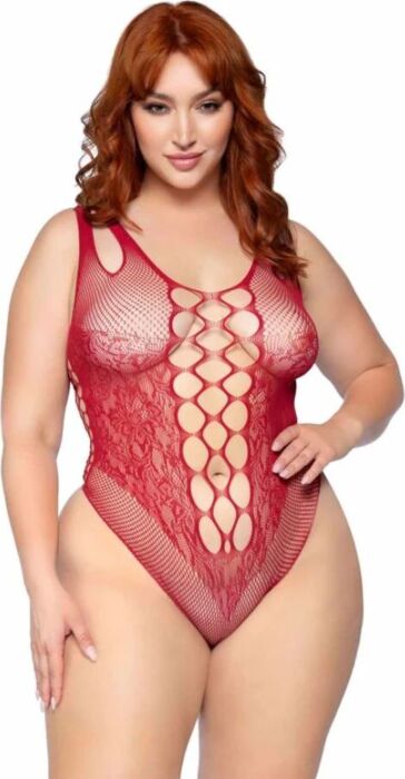 Body Tirantes Sin Costuras Leg Avenue 81641X Burdeos Body Tirantes Sin Costuras Leg Avenue 81641X Burdeos