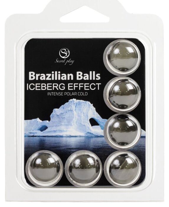 Brazilian Balls SecretPlay Iceberg Effect - 3 Sensations (Set of 6)