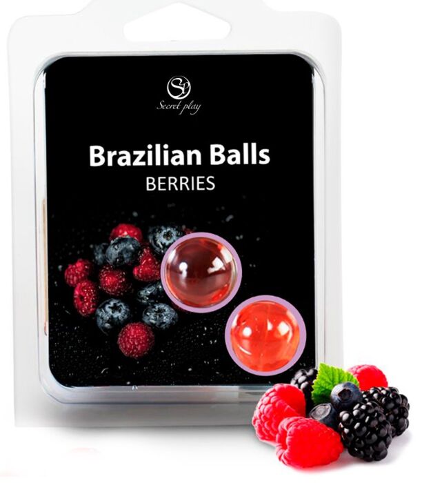 Brazilian Balls Secretplay with Berry Flavour Lubricant