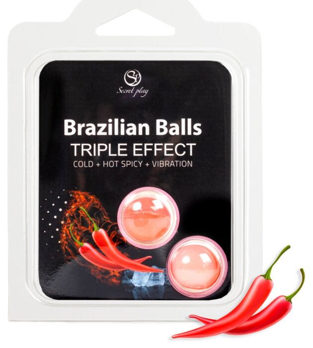 Brazilian Balls Secretplay Set with Triple Effect