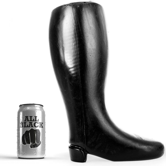 Bota gigante fisting ALL BLACK 31 cm Bota gigante fisting ALL BLACK 31 cm