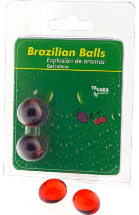 Brazilian Balls Taloka Fresa & Cereza - Placer Único Brazilian Balls Taloka Fresa & Cereza - Placer Único
