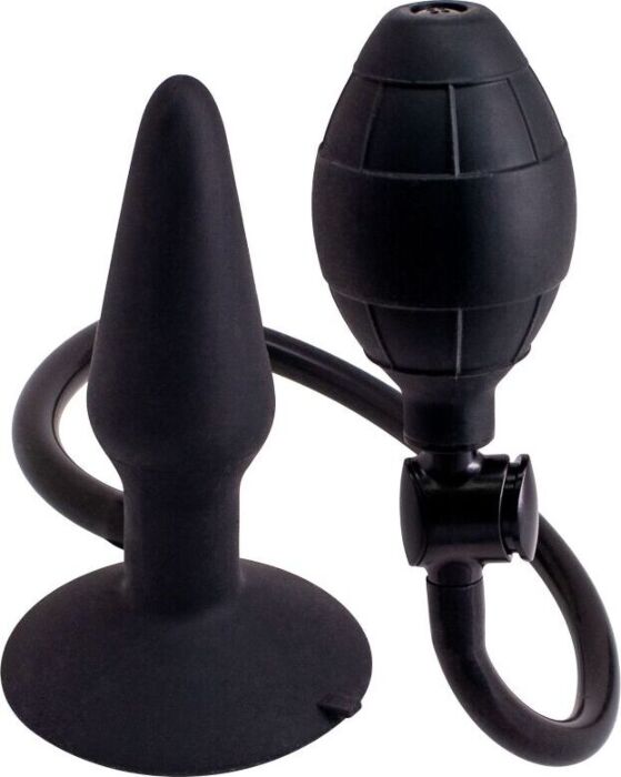 Butt plug hinchable s - negro Butt plug hinchable s - negro