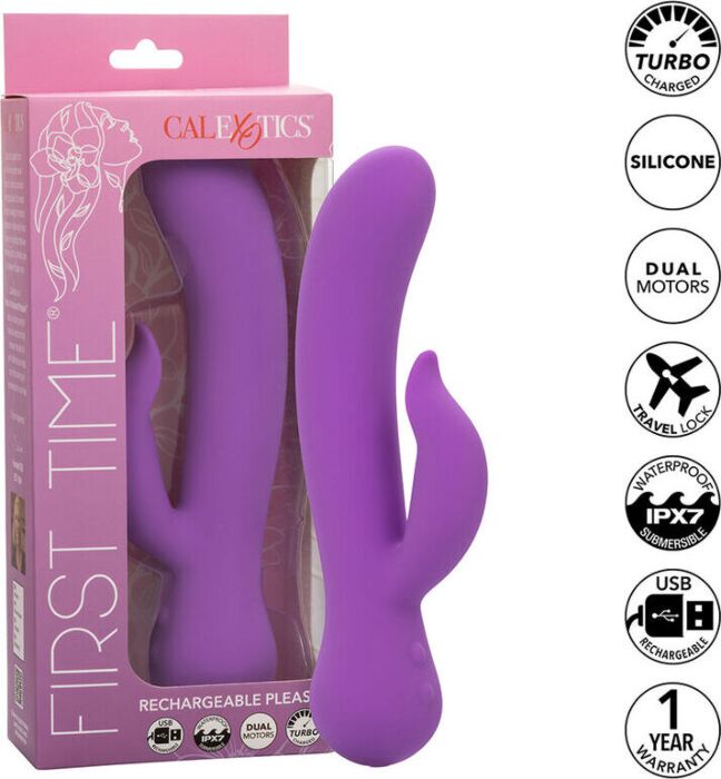 CALEXOTICS - FIRST TIME VIBRADOR COMPLACIENTE RECARGABLE MOR CALEXOTICS - FIRST TIME VIBRADOR COMPLACIENTE RECARGABLE MOR