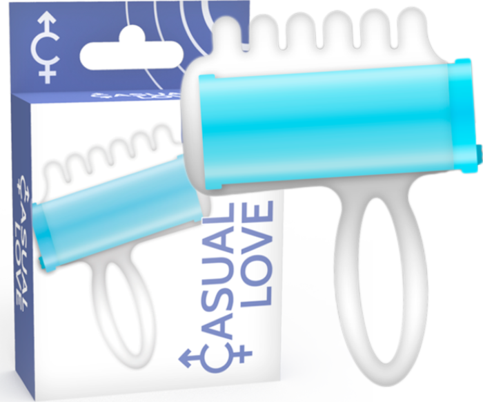 CASUAL LOVE - ESTIMULADOR DEDO AZUL CASUAL LOVE - ESTIMULADOR DEDO AZUL