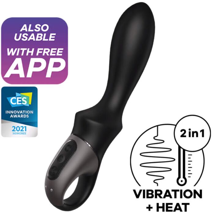 ClimaxHeat Anal Vibrador - Negro ClimaxHeat Anal Vibrador - Negro