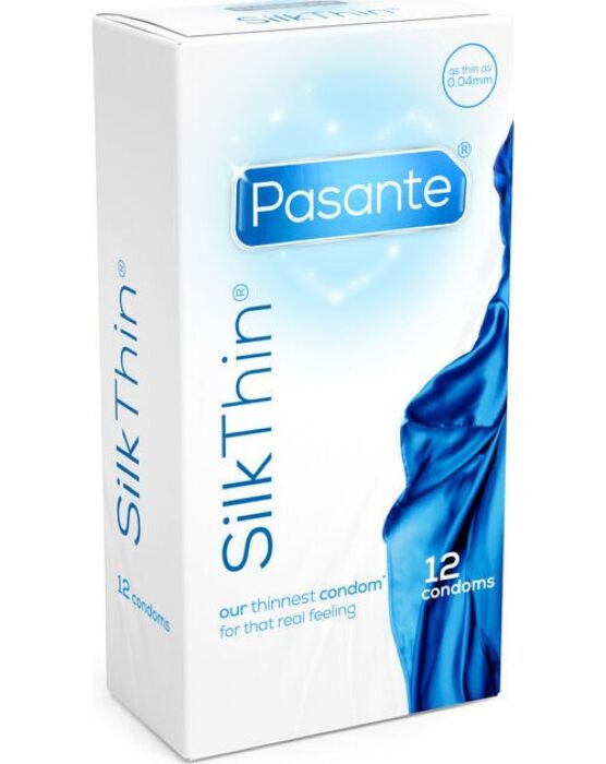 Condom Pasante Silk Thin 12 Pack Extra Thin