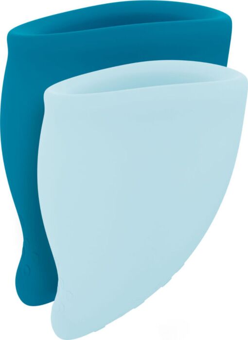 Copa Menstrual Fun Factory Turquesa Kit Explora Copa Menstrual Fun Factory Turquesa Kit Explora
