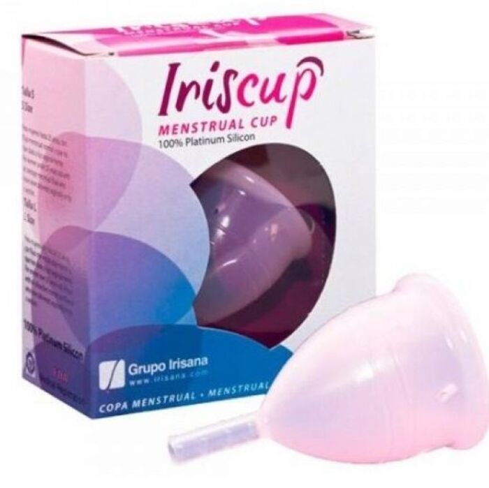 Menstrual cup Iriscup pink