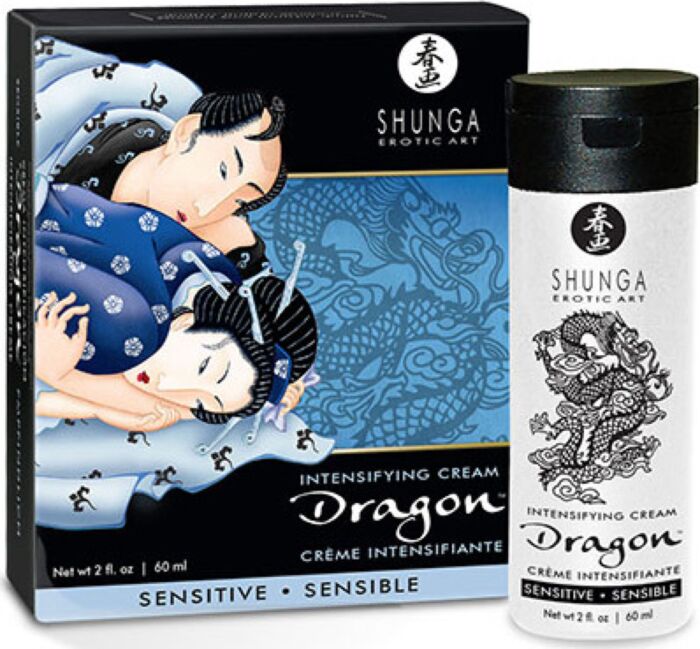 Crema aumento erección SHUNGA Dragon Sensitive Crema aumento erección SHUNGA Dragon Sensitive