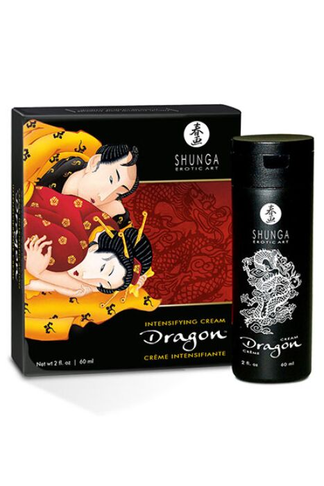 Crema potenciadora de erección Shunga Dragón con efecto fuego-hielo Crema potenciadora de erección Shunga Dragón con efecto fuego-hielo