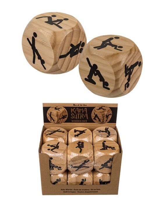 Wooden Dice Out Of The Blue Kamasutra Positions