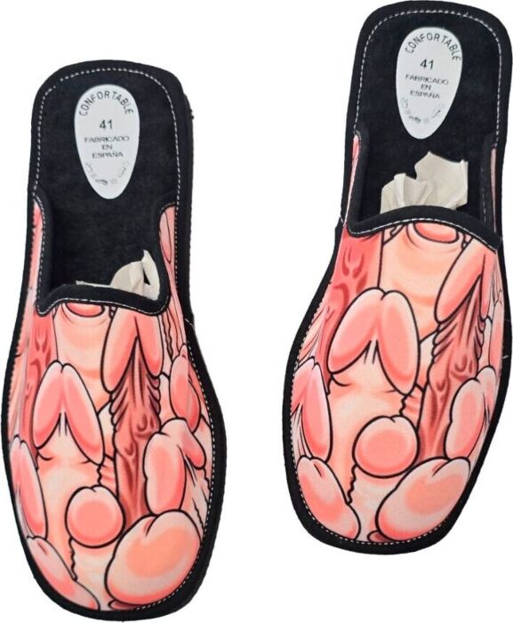 House Slippers Diablo Picante Medium Size 39-40-41 House Slippers Diablo Picante Medium Size 39-40-41