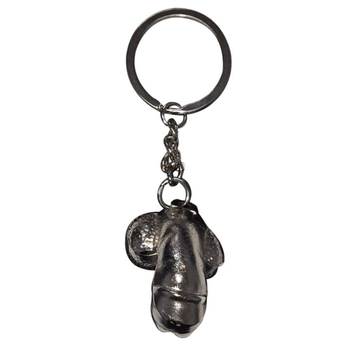 Keychain Diablo Picante Penis Shaped Silver