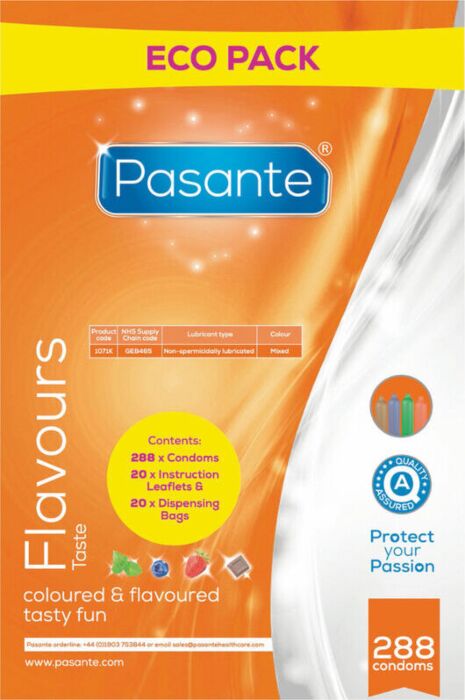 EcoSabores: Pack 288 Preservativos EcoSabores: Pack 288 Preservativos