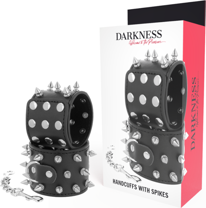 Esposas Darkness Bondage Skulls and Bones con pinchos Esposas Darkness Bondage Skulls and Bones con pinchos