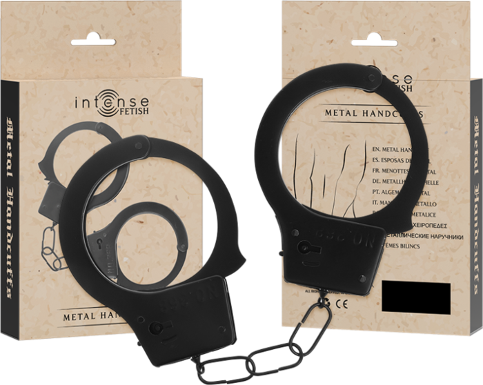 Esposas de Metal INTENSE FETISH | Juego Seguro Esposas de Metal INTENSE FETISH | Juego Seguro