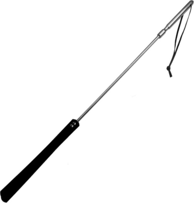 Fusta de Cuero Metal Hard 70cm con Mango Ergonómico Fusta de Cuero Metal Hard 70cm con Mango Ergonómico