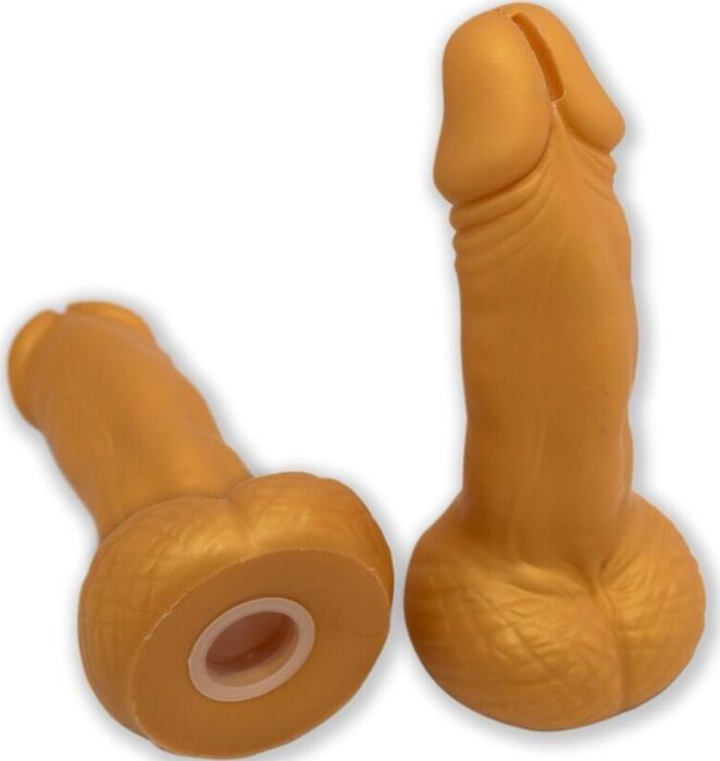 Hucha Pene Dorado Diablo Picante 22.5 cm Hucha Pene Dorado Diablo Picante 22.5 cm