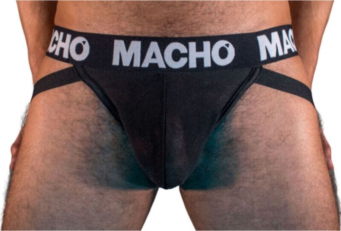 Jock Negro MACHO MX25NN - Sensualidad y Estilo Jock Negro MACHO MX25NN - Sensualidad y Estilo