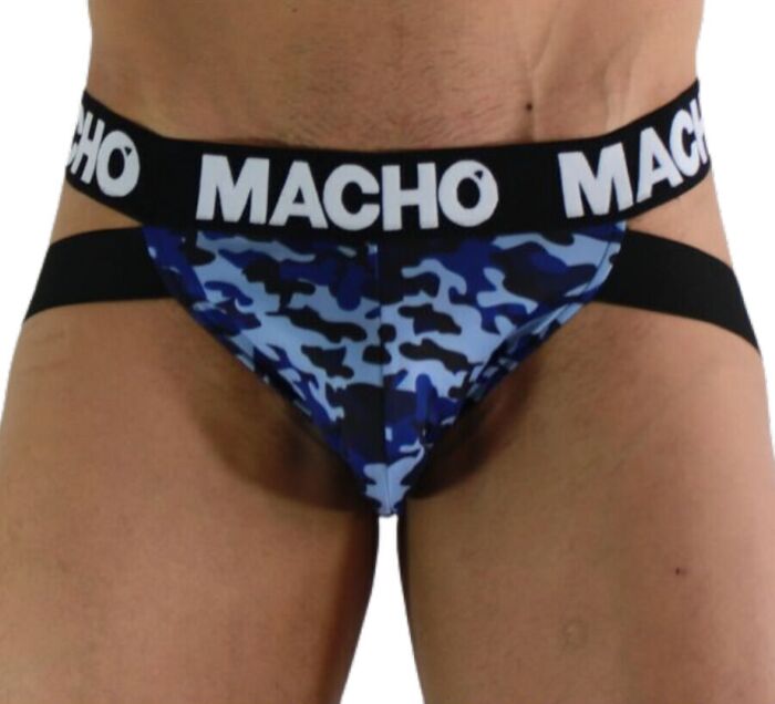 Jockstrap MACHO MX28MA Azul Soporte Perfecto Jockstrap MACHO MX28MA Azul Soporte Perfecto