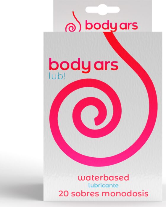 Lubricante en sobres Body Ars — Caja 20 uds Lubricante en sobres Body Ars — Caja 20 uds