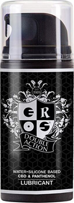 Lubricante híbrido Eros Double Action CBD 100 ml Lubricante híbrido Eros Double Action CBD 100 ml
