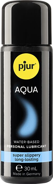 Lubricante Pjur Aqua 30 ml con PH Neutro y Sabor Neutro Lubricante Pjur Aqua 30 ml con PH Neutro y Sabor Neutro