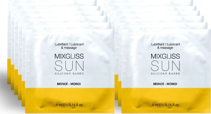 Lubricante Silicona Mixgliss Monoi 12 Monodosis Lubricante Silicona Mixgliss Monoi 12 Monodosis