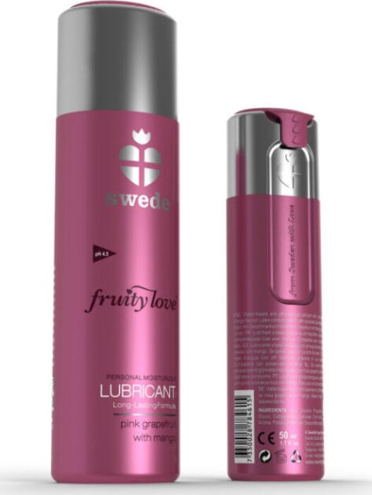 Lubricante SWEDE FruityLove Pomelo Rosa y Mango Lubricante SWEDE FruityLove Pomelo Rosa y Mango