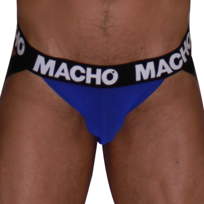 MACHO - MACHO - MX28AZ BLUE JOCK GRILLE L MACHO - MACHO - MX28AZ BLUE JOCK GRILLE L