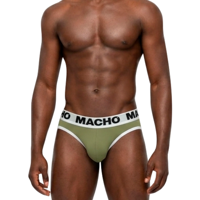 MACHO - MCH013 MILITARY GREEN SLIP M MACHO - MCH013 MILITARY GREEN SLIP M