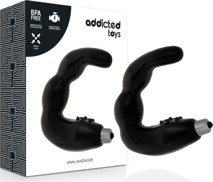 Masajeador Anal ADDICTED TOYS Prostate con Vibración Intensa Masajeador Anal ADDICTED TOYS Prostate con Vibración Intensa