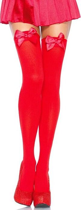 Medias por encima de la rodilla Leg Avenue con lazo Medias por encima de la rodilla Leg Avenue con lazo